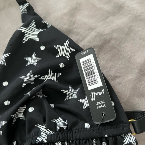 NWT Bootaybag Nicolette star print bralette - Picture 3 of 6